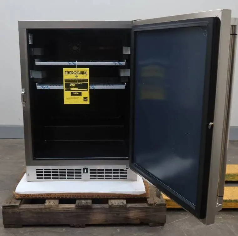 Lynx 24 Inch 5.3 cu.ft Built-In Outdoor Stainless Steel Refrigerator LN24REFR
