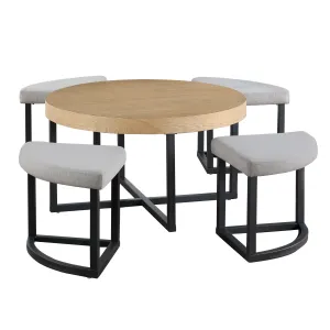 Magnolia - Nesting Table - Light Brown