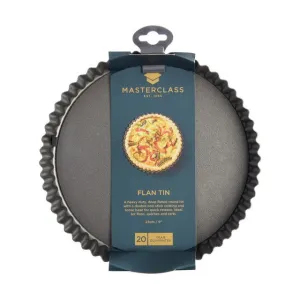 MasterClass Non-Stick 23cm/9" Loose Base Flan / Quiche Tin