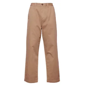 Barbour Washed Stretch Twill Relaxed Fit Trouser Stone Big Savings Event