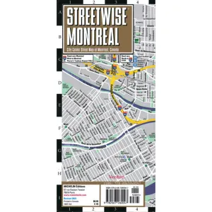 Special Occasion Discount Price Drop Alert Streetwise Montral Plastified Map