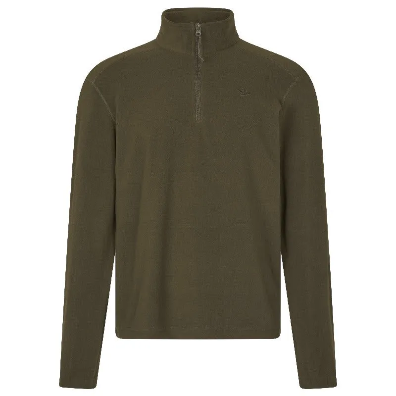 Seeland Benjamin Mens 1/4 Zip Fleece Jumper - Pine Green Instant Discount Mega Sale Now
