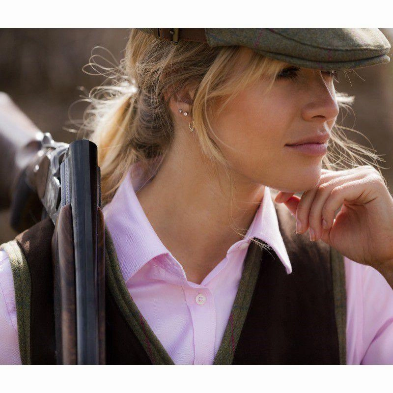 Big Savings Event Alan Paine Ladies Bromford Shirt - Pink