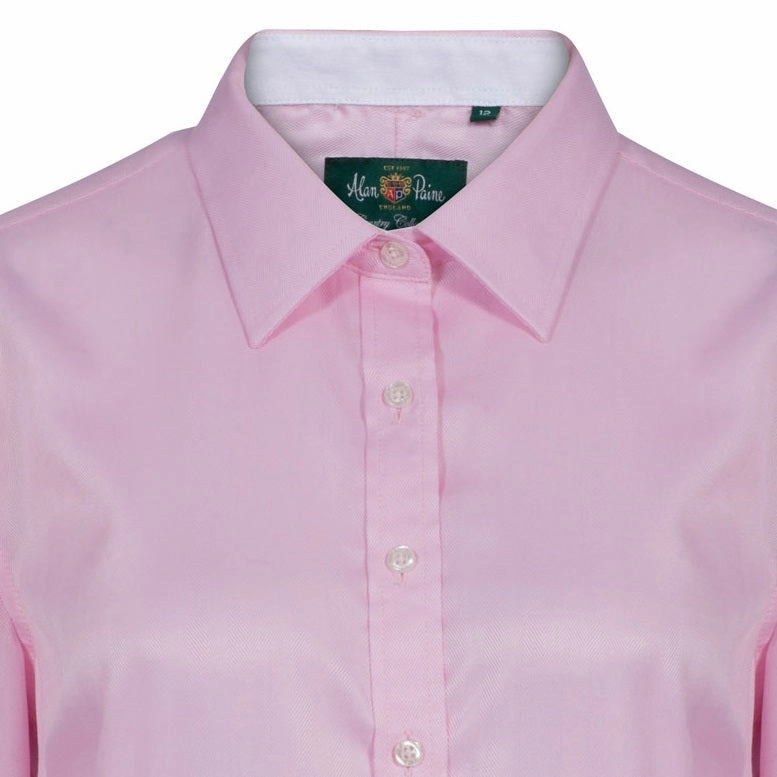 Shop Now Save Alan Paine Ladies Bromford Shirt - Pink
