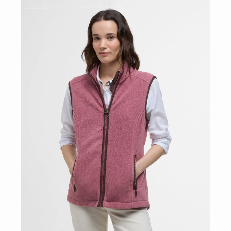 Sweet Deal Today Barbour Country Colton Ladies Fleece Gilet - Deep Pruce