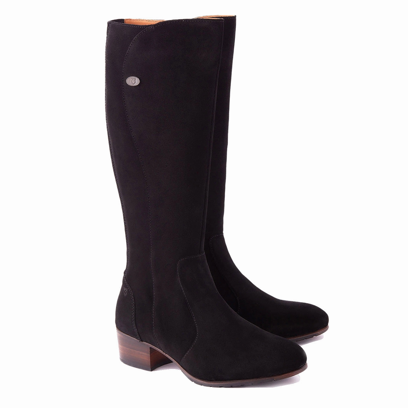 Dubarry Womens Downpatrick Boot Black Suede Best Seller Deal