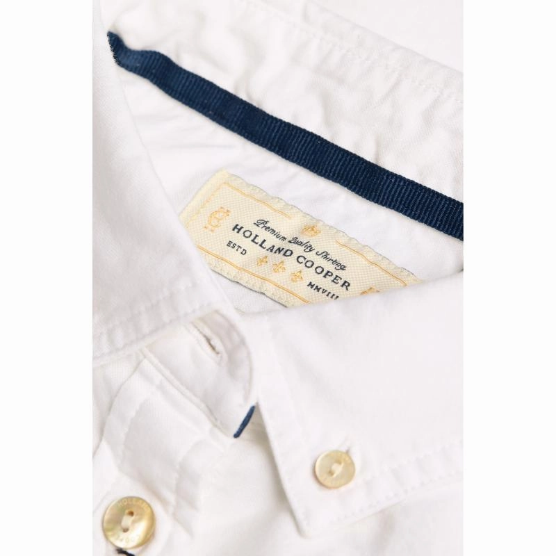 Holland Cooper Oxford Ladies Shirt - White Steal Todays Offer