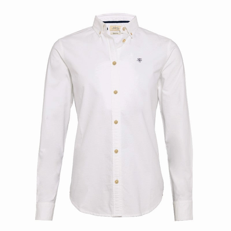 Holland Cooper Oxford Ladies Shirt - White Trending Savings Now Limited Time Sale