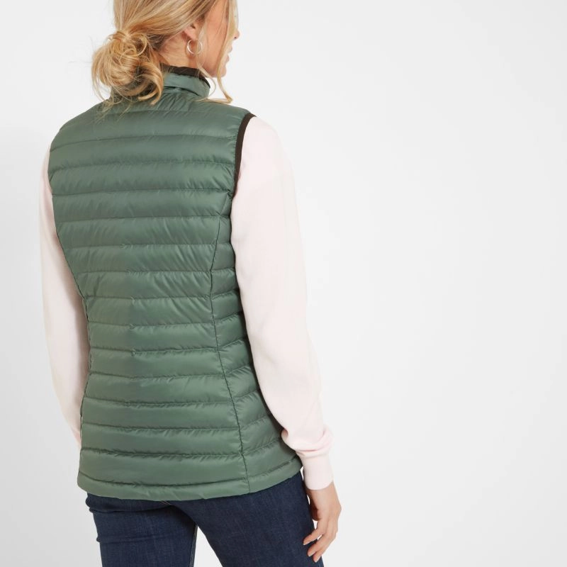 Instant Savings Inside Special Offer Inside Schoffel Launde Down Ladies Gilet - Laurel
