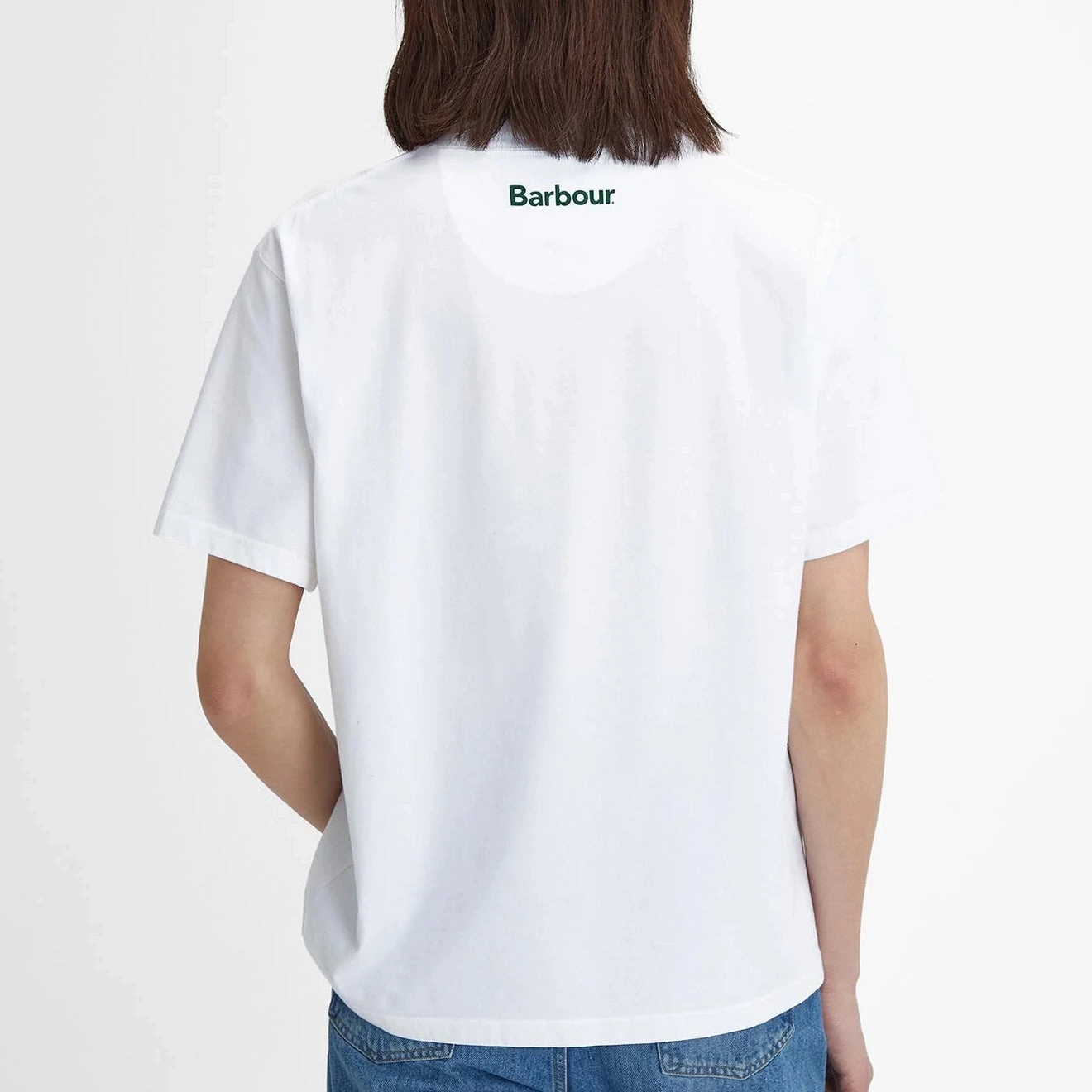 Online Exclusive Deal Exclusive Holiday Deal Barbour Pell Oversized Graphic T-Shirt White