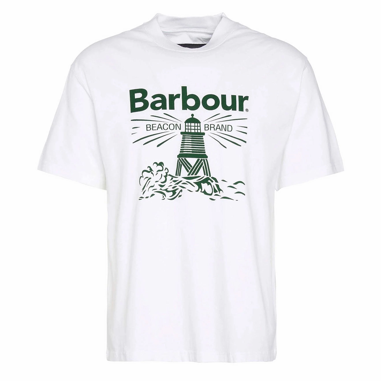 Exclusive Savings Event Barbour Pell Oversized Graphic T-Shirt White