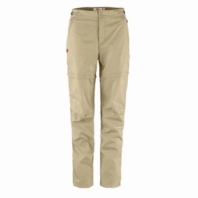 Trending Offer Today Steal the Deal Now Fjallraven Womens Abisko Hike Zip-Off Trousers Reg Leg Fossil