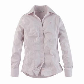 Musto Ladies Stripe Fitted Cotton Shirt - Pink Stripe Daily Hot Deal Dont Wait Save