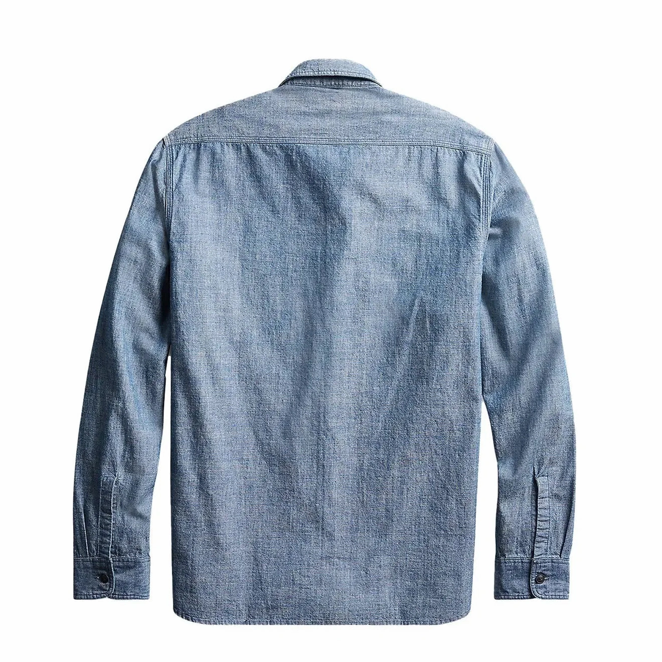 Big Clearance Event Rrl By Ralph Lauren Cameron Workshirt Chambray L/S Rinse