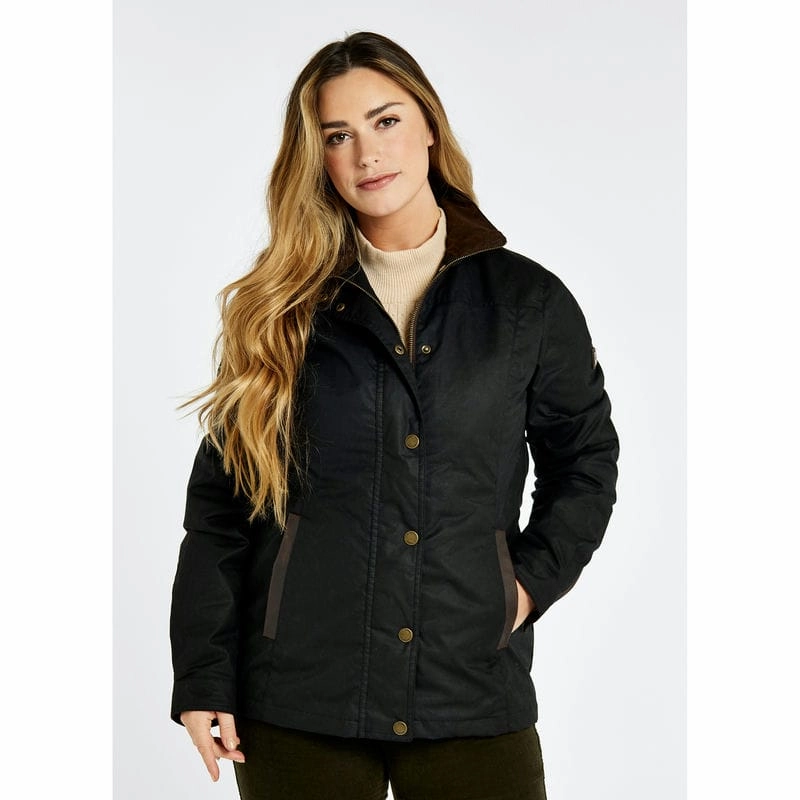 Todays Trending Deals Todays Hot Pick Dubarry Mountrath Ladies Primaloft Waxed Jacket - Black
