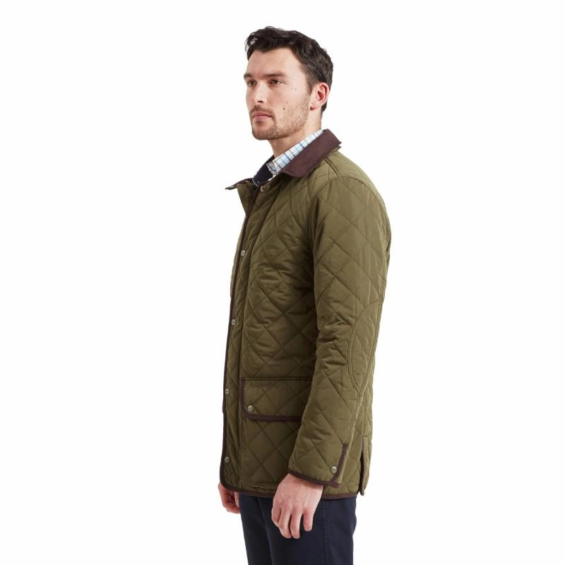 Limited Offer Alert Biggest Savings Now Schoffel Barrowden Mens Quilted Jacket - Olive