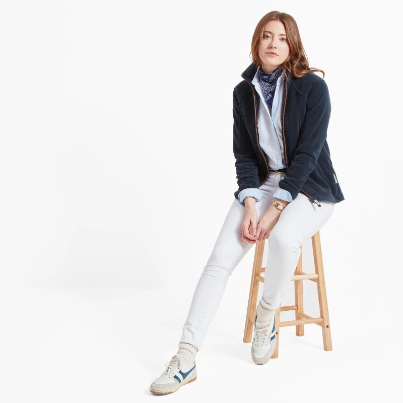 Schoffel Burley Ladies Fleece Jacket - Petrol Blue Last Chance Steal Exclusive Online Offer