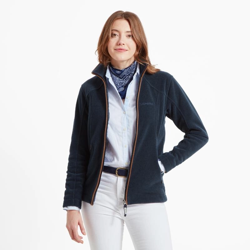 Hot Deals Today Schoffel Burley Ladies Fleece Jacket - Petrol Blue