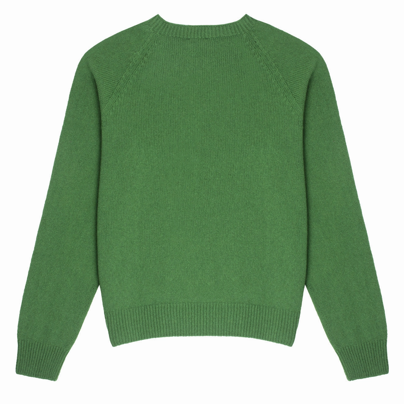 Sunspel Womens Lambswool Crew Neck Jumper Bright Green Special Price Today Trending Hot Picks