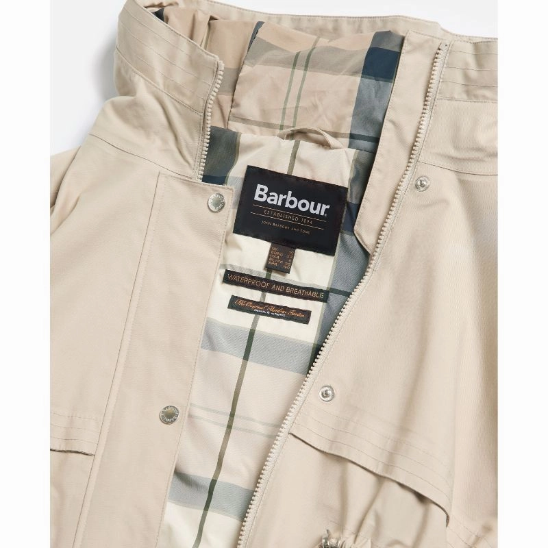Barbour Lavender Ladies Waterproof Jacket - Light Sand Limited Stock Hot Deal