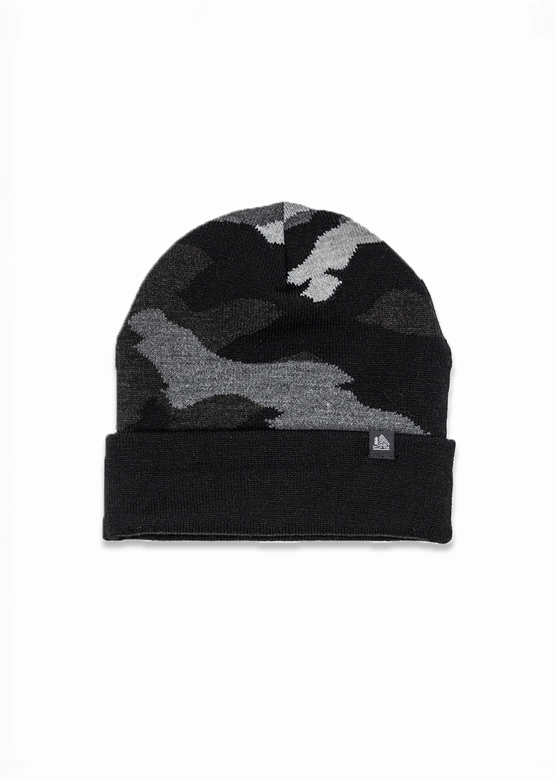 Camo Cuffed Beanie Exclusive Online Discount