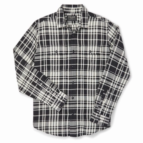 Filson Scout Shirt Black / Cream Special Surprise Sale Hot Pick Sale