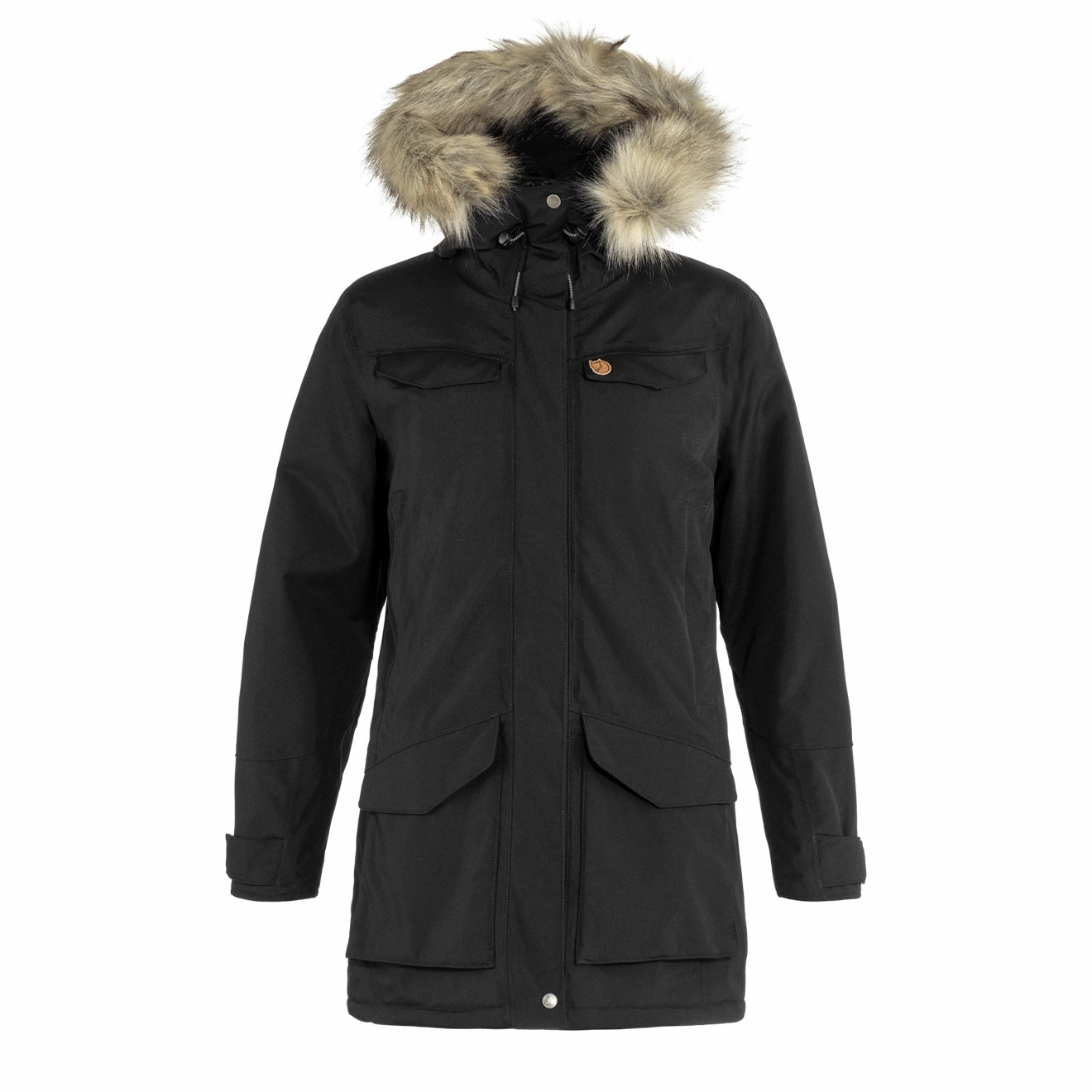 Fjallraven Womens Nuuk Parka Black Steal Todays Offer