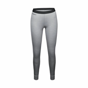 Hot Price Drop Limited Stock Hot Deal Schoffel Technical Ladies Merino Mix Base Layer Leggings - Opal Grey