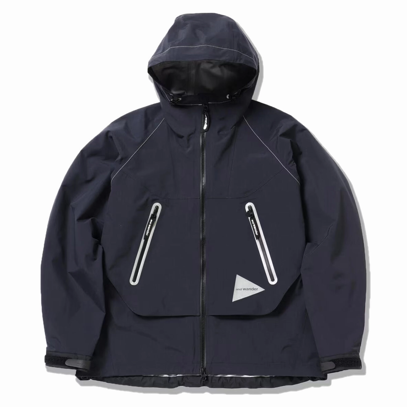 And Wander Womens Loose Fitting Rain Jacket Dark Navy Dont Miss These Savings Exclusive Hot Pick