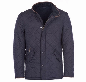 Barbour Powell Mens Quilted Jacket - Navy Today Only Hot Pick