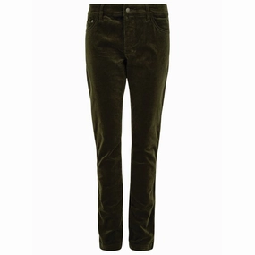 Shop Hot Deals Dubarry Honeysuckle Ladies Stretch Pincord Jeans - Olive