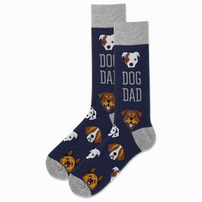 Trendy Picks Today Men'S Dog Dad Crew Sock