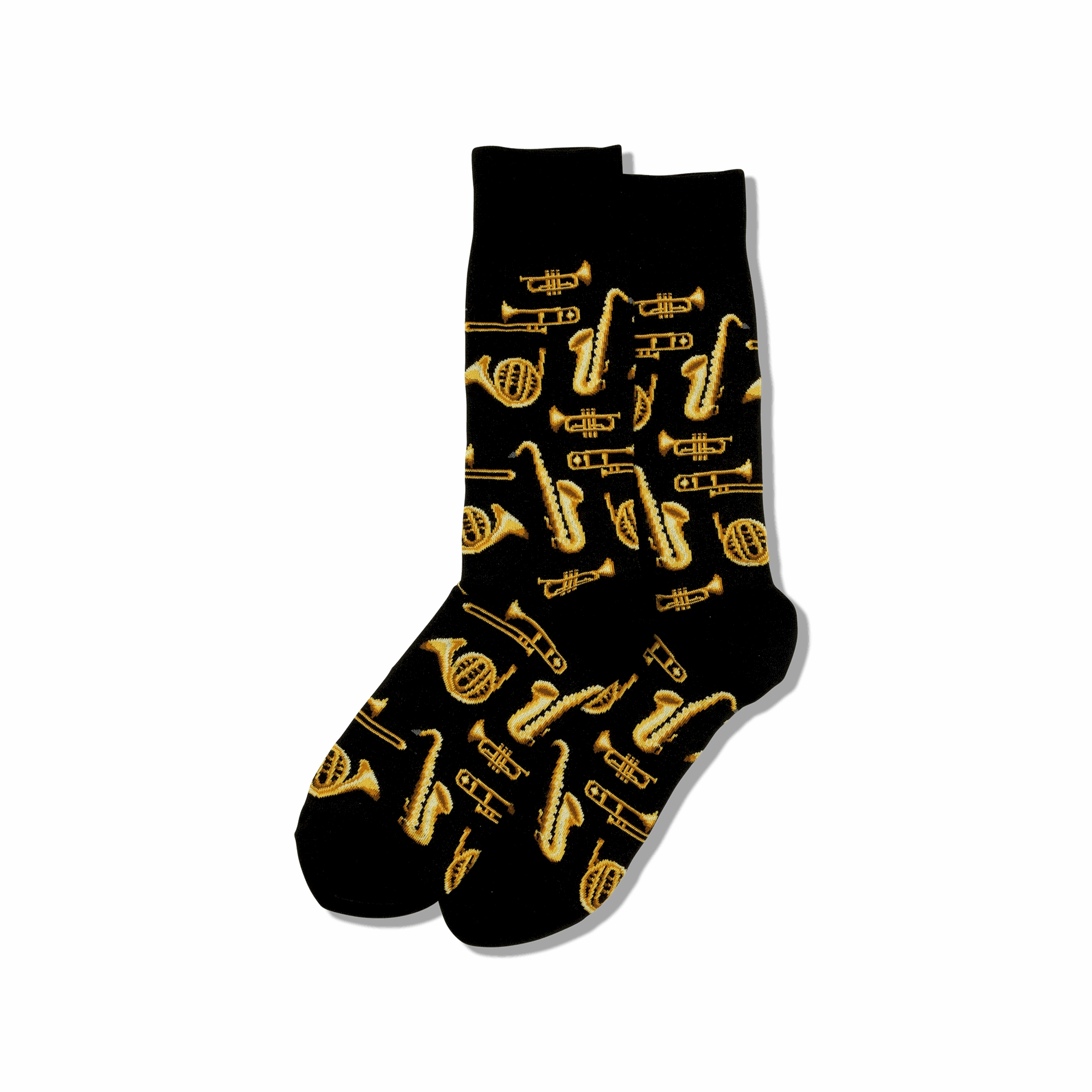Todays Trending Deals Today Only Discount Men'S Jazz Instruments Crew Socks