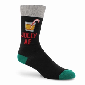 Men'S Jolly Af Crew Socks GiftWorthy Sale Today Only Hot Pick