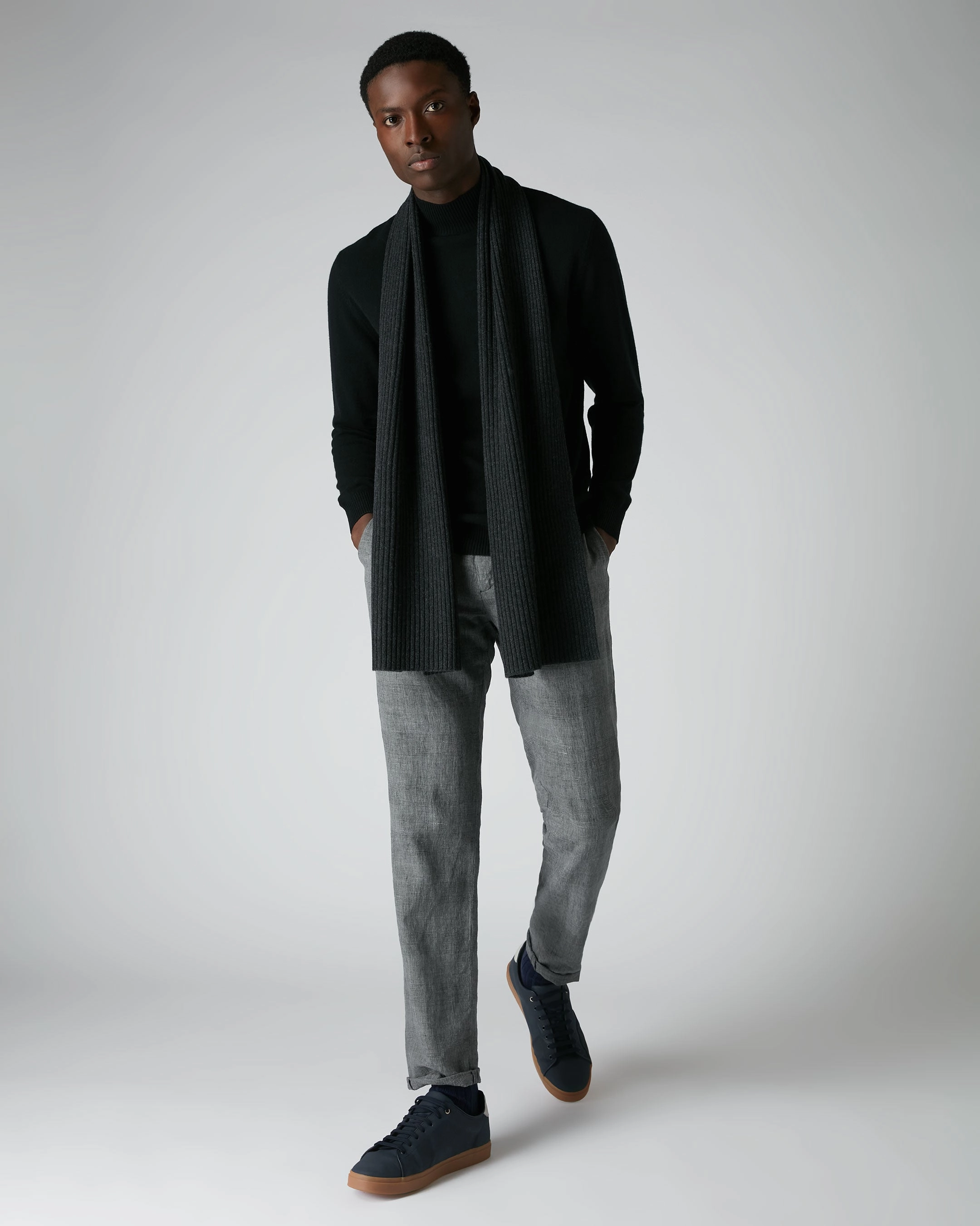 Biggest Savings Now Men'S Mayfair Turtle Neck Cashmere Jumper Black