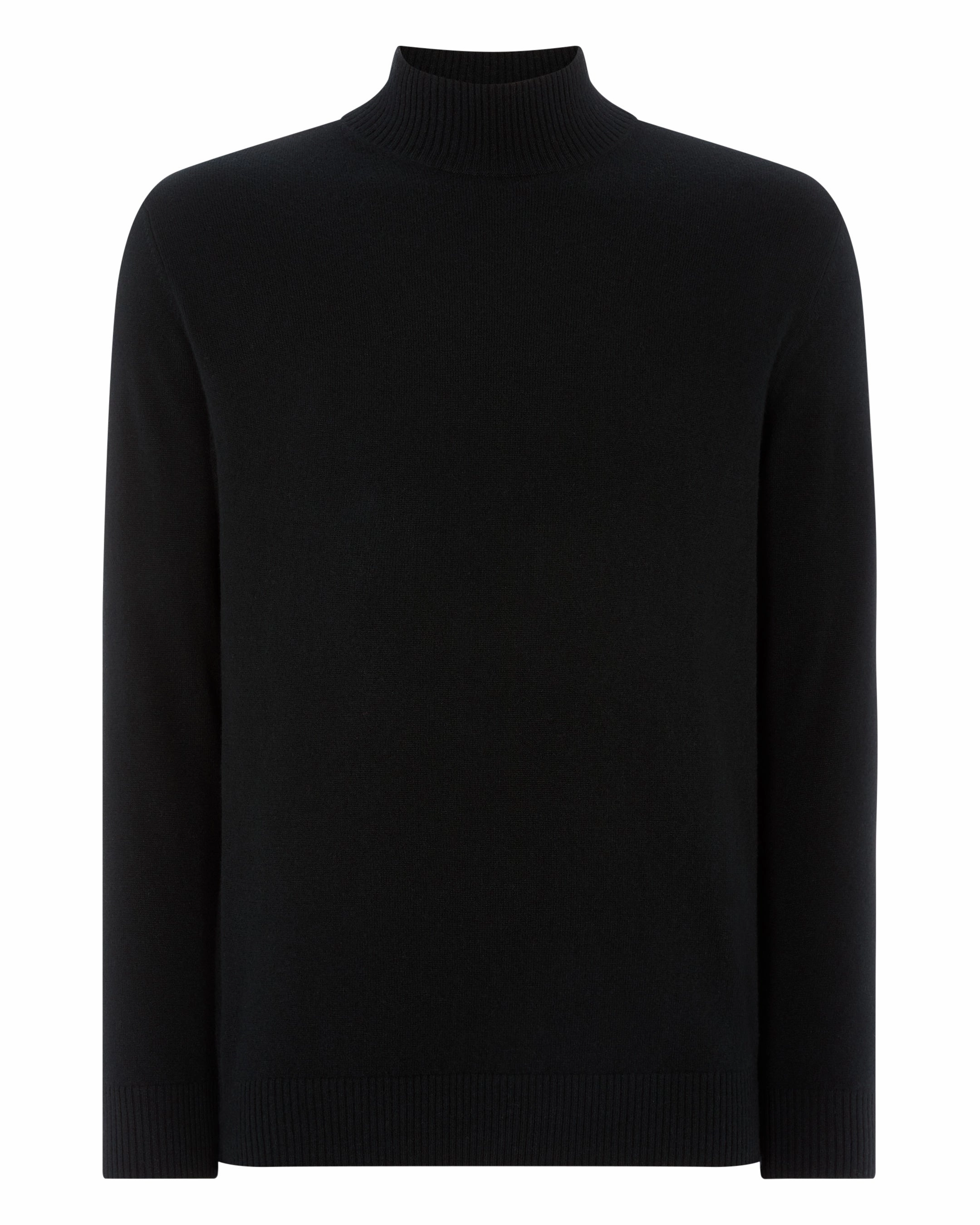 Men'S Mayfair Turtle Neck Cashmere Jumper Black Hot Picks Today