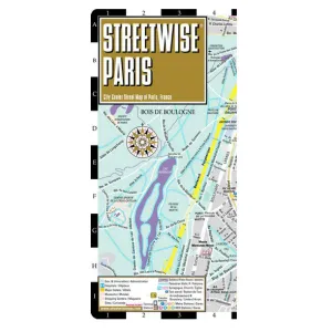 Weekend Sale Special Michelin Streetwise Paris Plastified Map