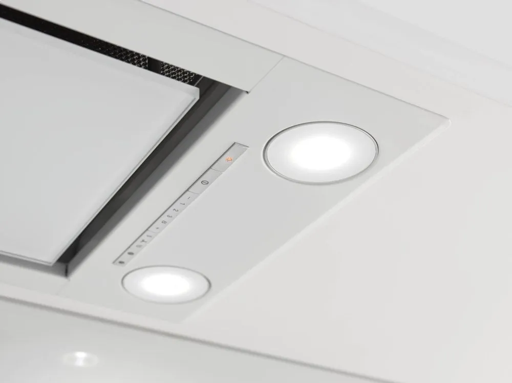 Miele DA2698W Insert Ventilation Hood With Energy-Efficient Led Lighting And Backlit Controls For Easy Use.