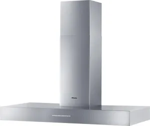 Miele DA5428W PURISTIC ARCA STAINLESS STEEL Wall Ventilation Hood With Energy-Efficient Led Lighting And Backlit Controls For Easy Use.