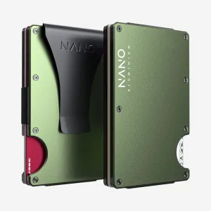 Limited Stock Deals Trending Now Discount Money Clip Wallet (Heritage Green)