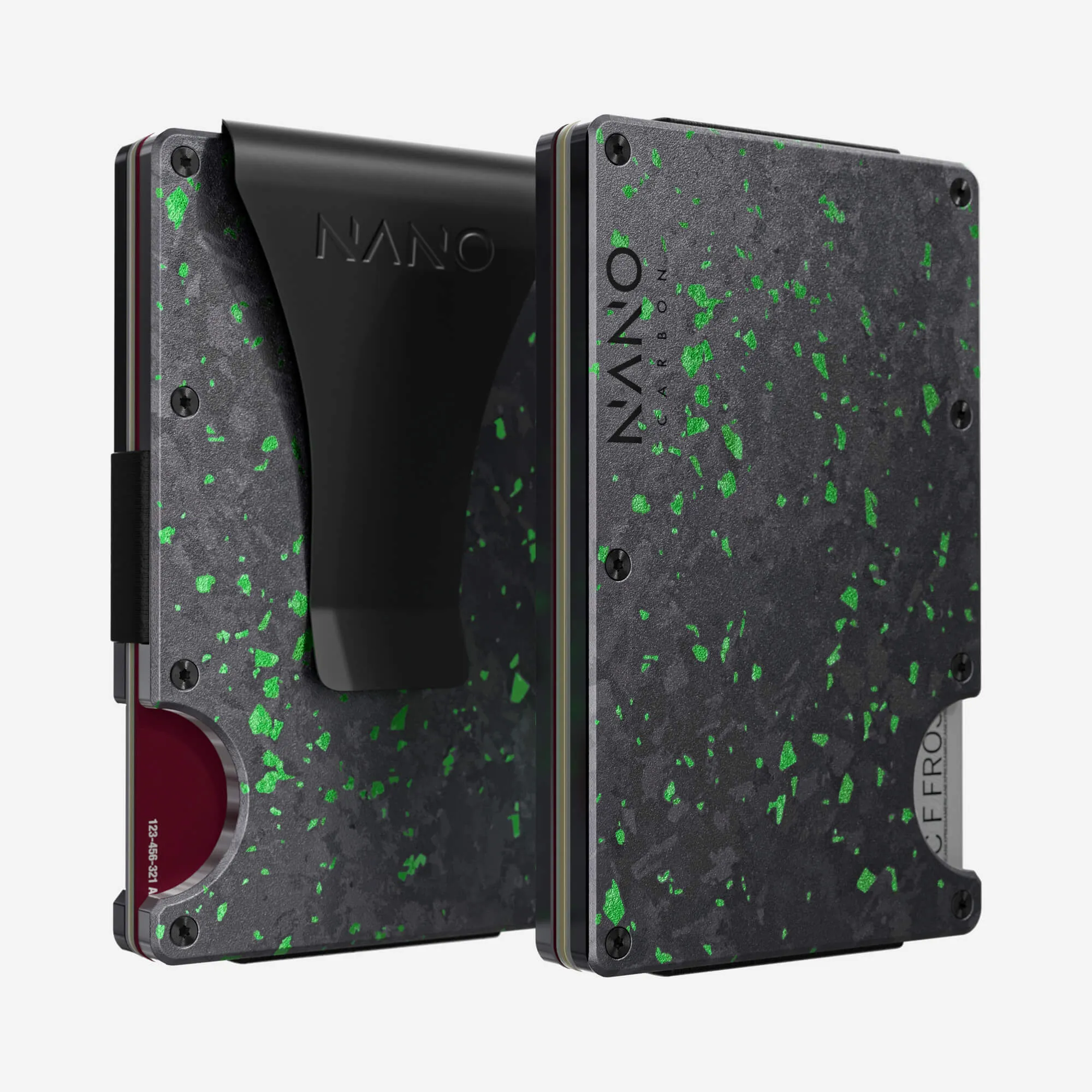 Todays Mega Savings Money Clip Wallet (Nero/Verde)