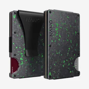 Todays Mega Savings Money Clip Wallet (Nero/Verde)