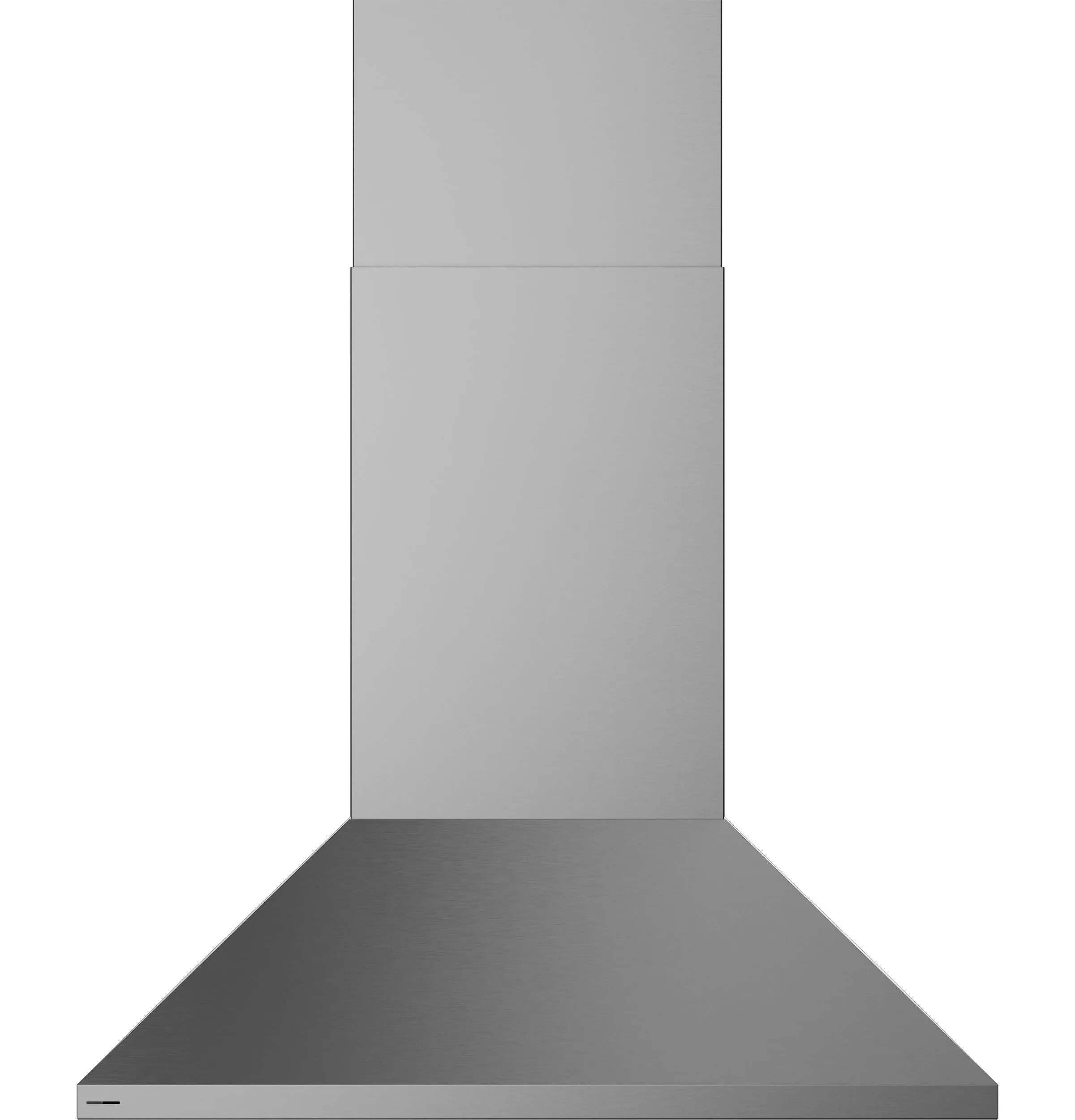 Monogram ZVIS361SRSS Monogram 36" Island Pyramid Chimney Vent Hood With Air Quality Sensors BLOWER SOLD SEPARATELY
