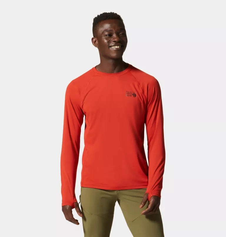 Mountain Hardwear Men'S Crater Lake Long Sleeve Crew Shirt Limited Time Discount Save More Now