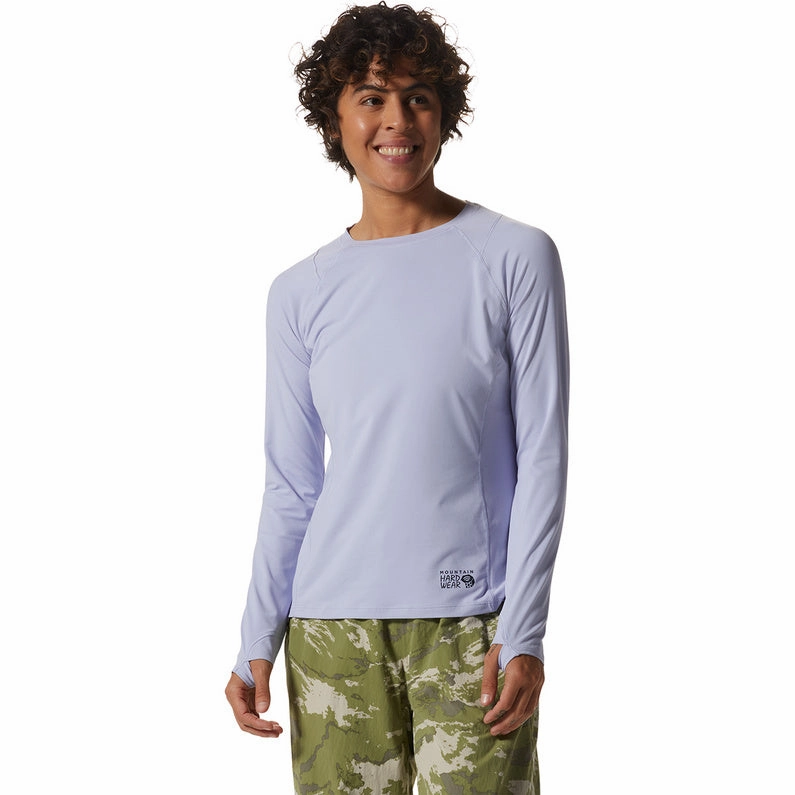 Mountain Hardwear Women'S Crater Lake Long Sleeve T-Shirt - Vinca Shop Smart Save Surprise Discount Today