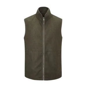 Dont Miss This Offer Price Drop Frenzy Alan Paine Berwick Mens Wool Gilet - Dark Olive