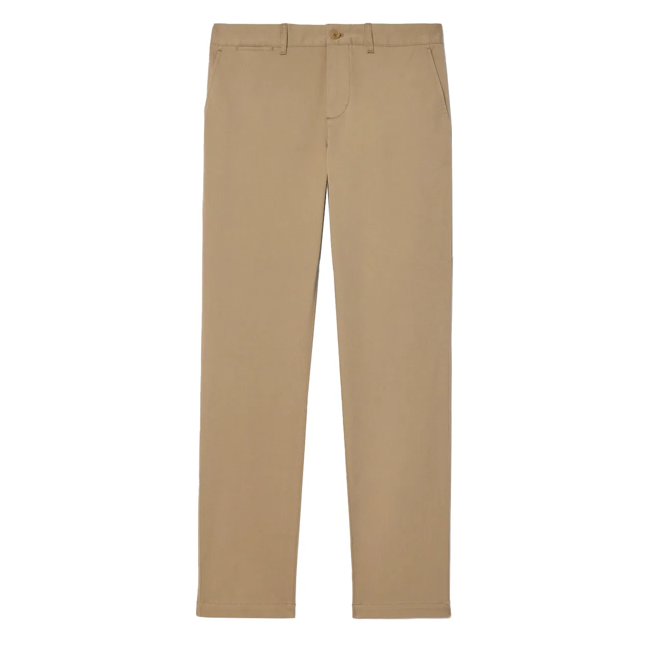 Grab Save Today Lacoste Slim Fit Stretch Cotton Chino Pants Beige