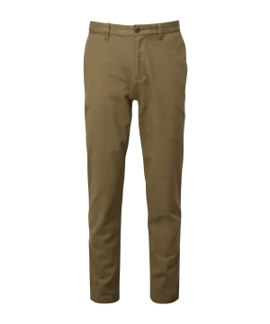 Schoffel Chichester Mens Chino Trousers - Dark Khaki Green Grab Your Savings