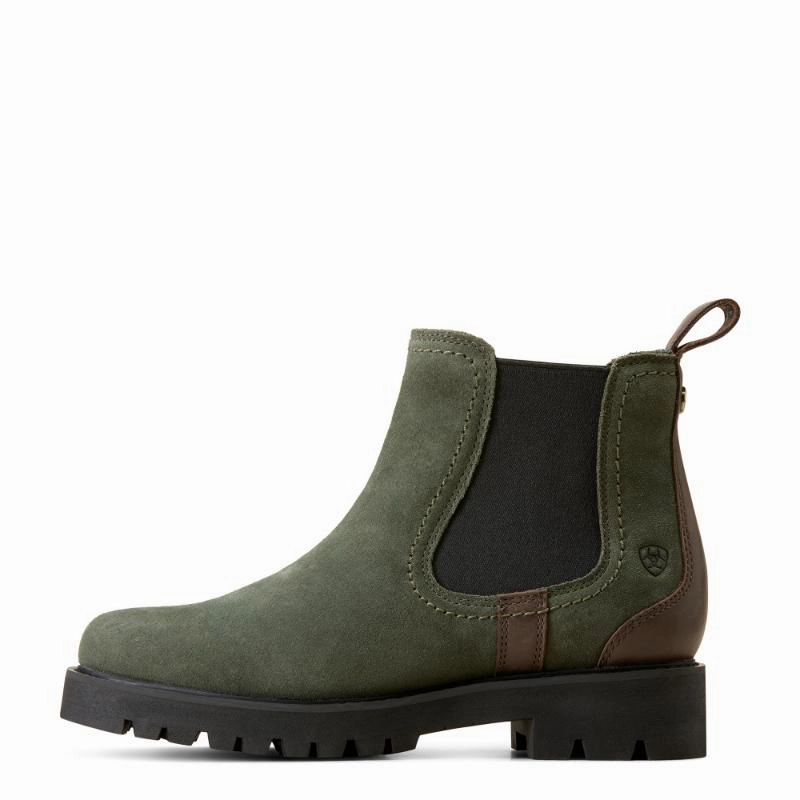 Ariat Wexford Lug Waterproof Ladies Boot - Forest Night Shop Grab Savings