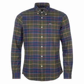 Barbour Kyeloch Tailored Mens Shirt - Classic Tartan Limited Stock Alert Last Chance Steal